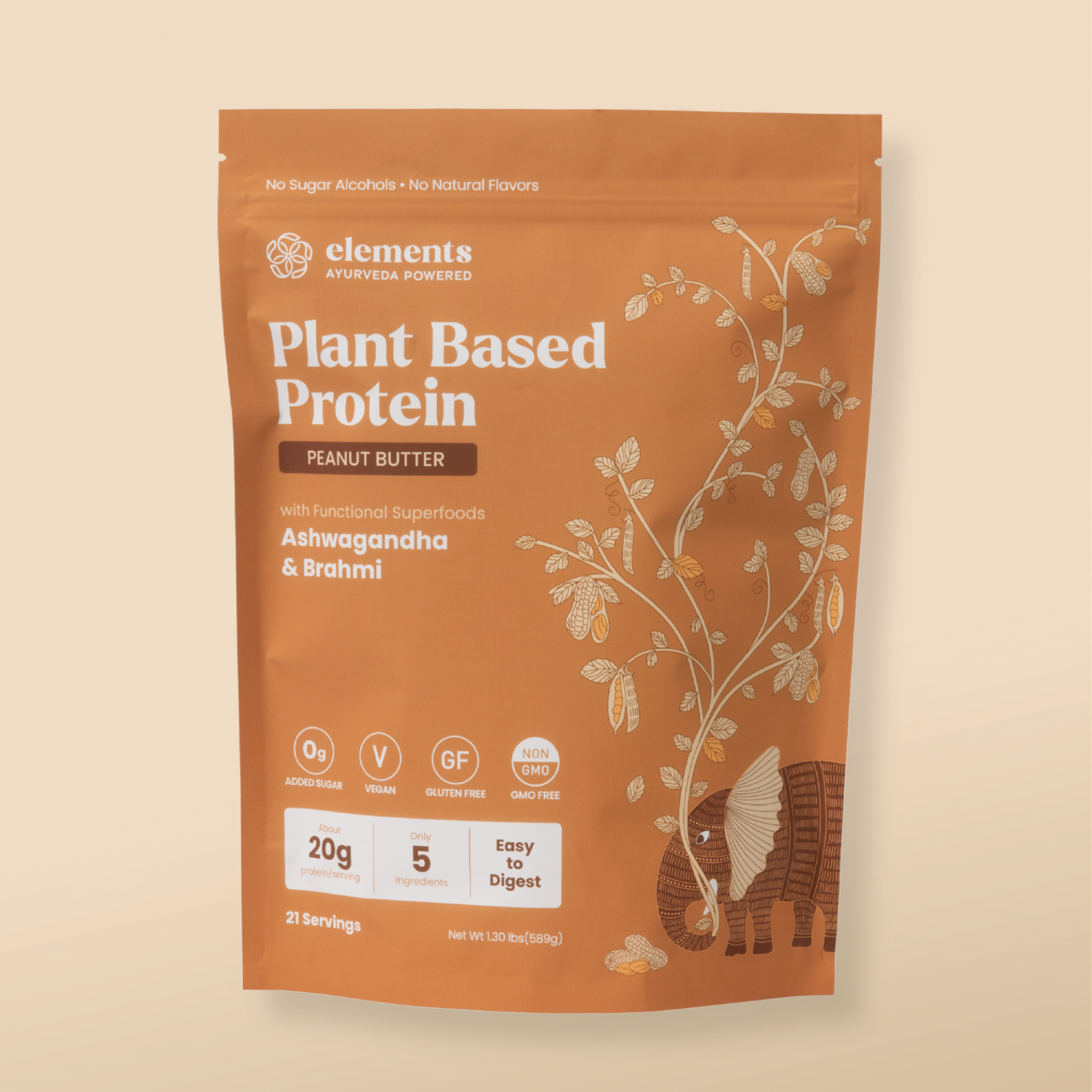 Peanut Butter Plant Protein Powder (21 Servings)